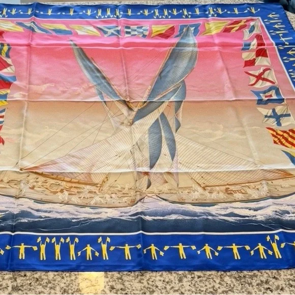 Hermes Scarf En Course - Picture 7 of 8